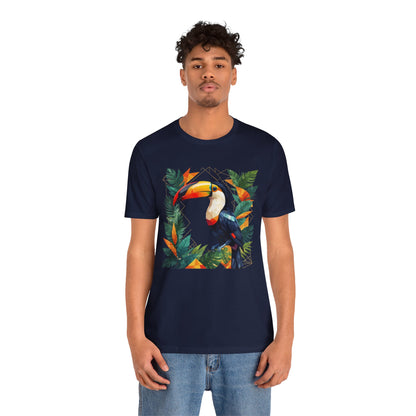 Toucan Treasure - Geometric Animals Series T-Shirt