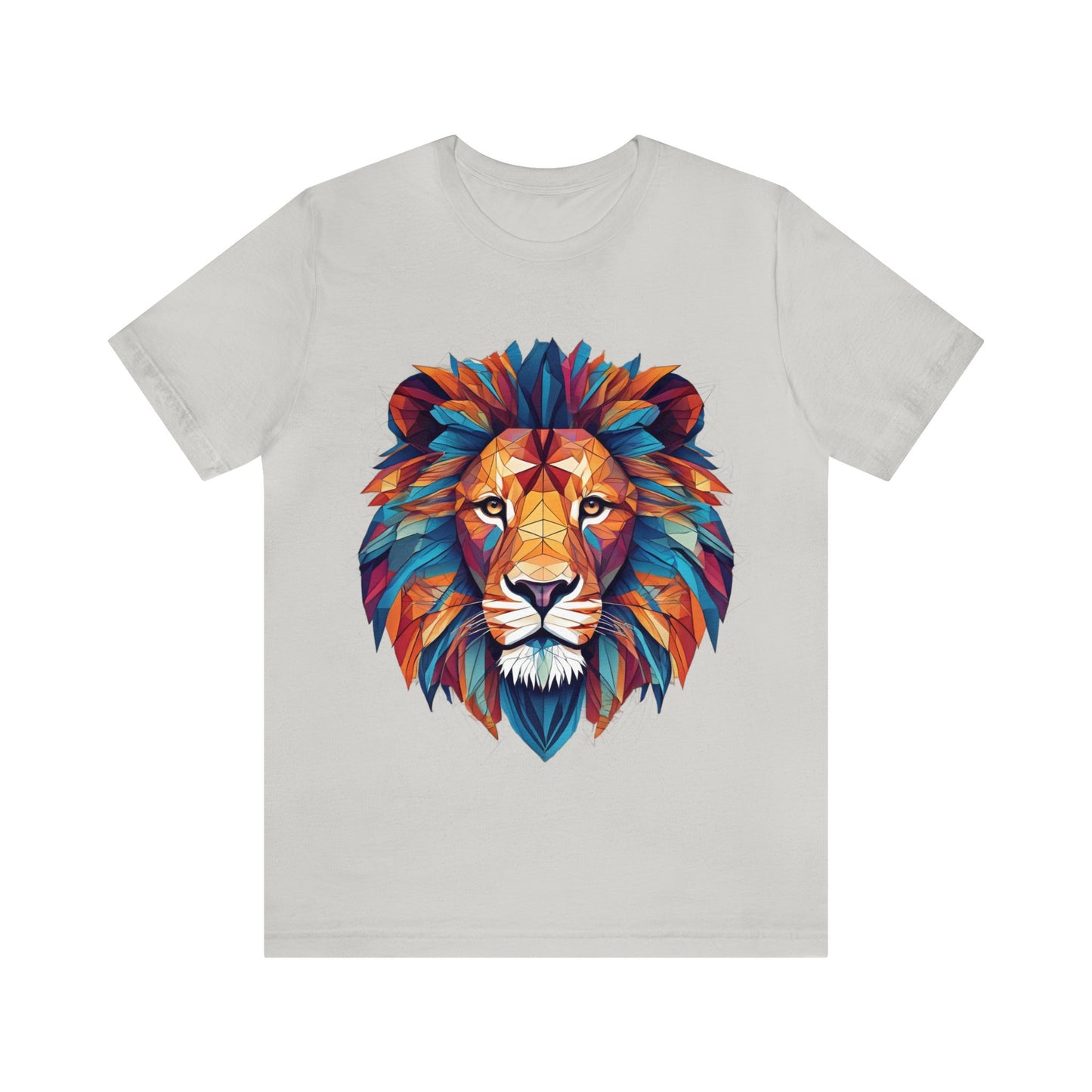 Kaleidoscope King T-shirt - Geometric Animals Series T-Shirt