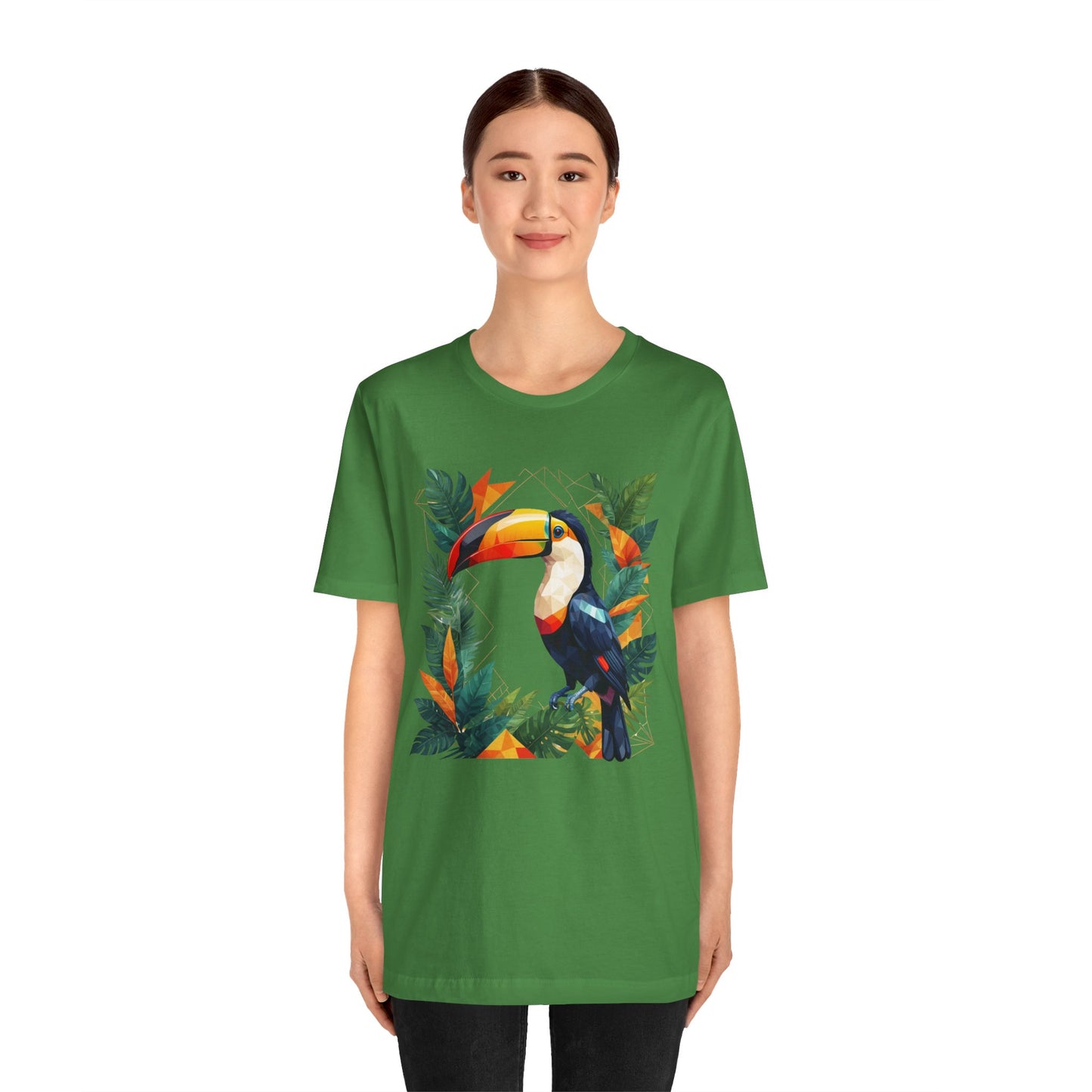 Toucan Treasure - Geometric Animals Series T-Shirt