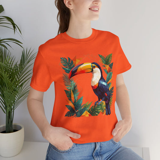 Toucan Treasure - Geometric Animals Series T-Shirt