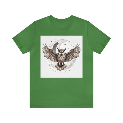 Midnight Sentinel - Geometric Animals Series T-Shirt