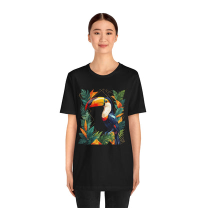 Toucan Treasure - Geometric Animals Series T-Shirt