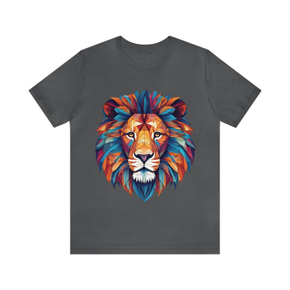 Kaleidoscope King T-shirt - Geometric Animals Series T-Shirt