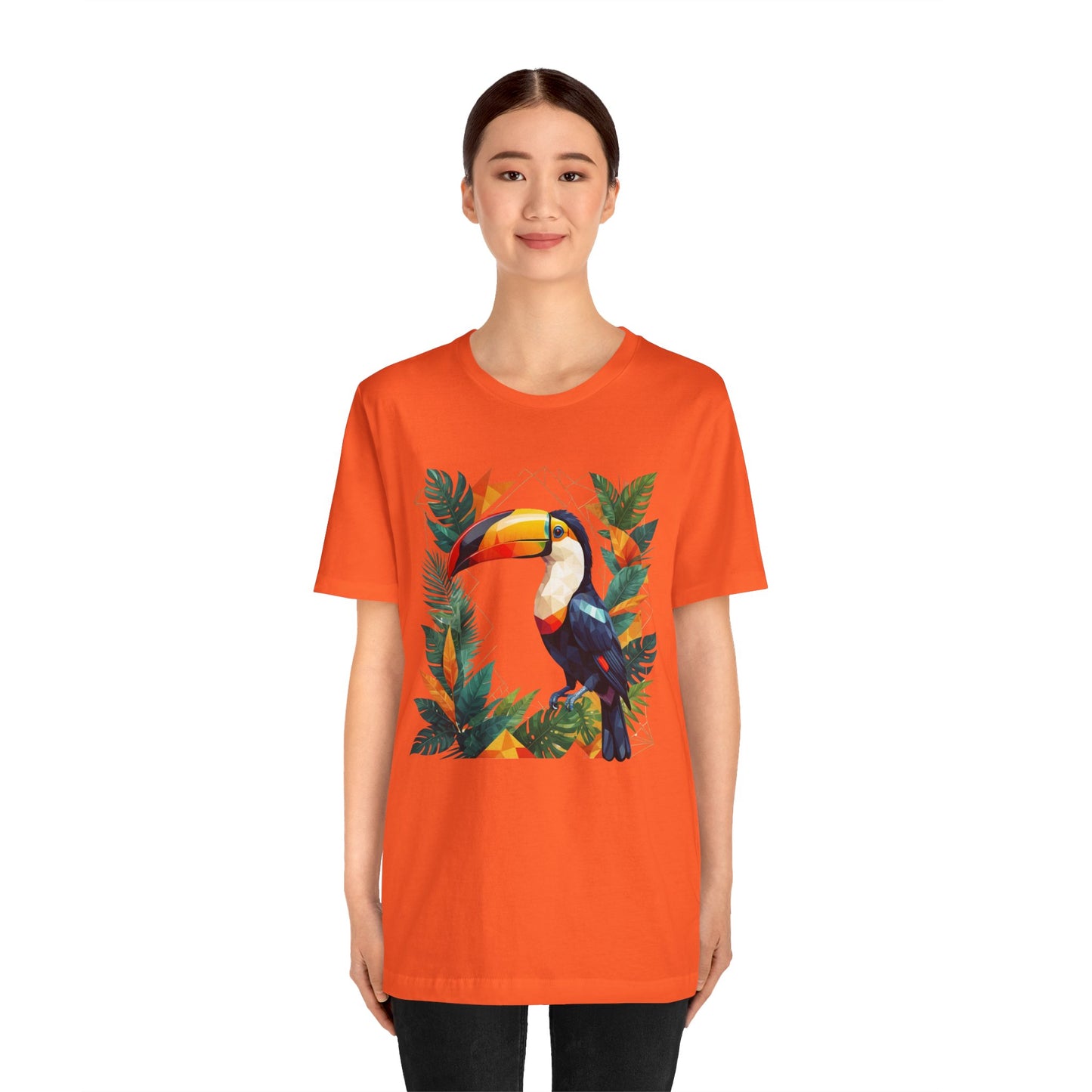 Toucan Treasure - Geometric Animals Series T-Shirt