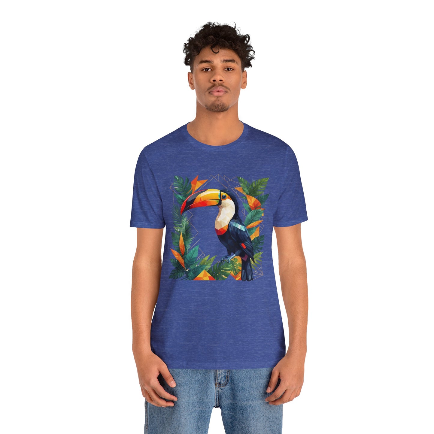 Toucan Treasure - Geometric Animals Series T-Shirt