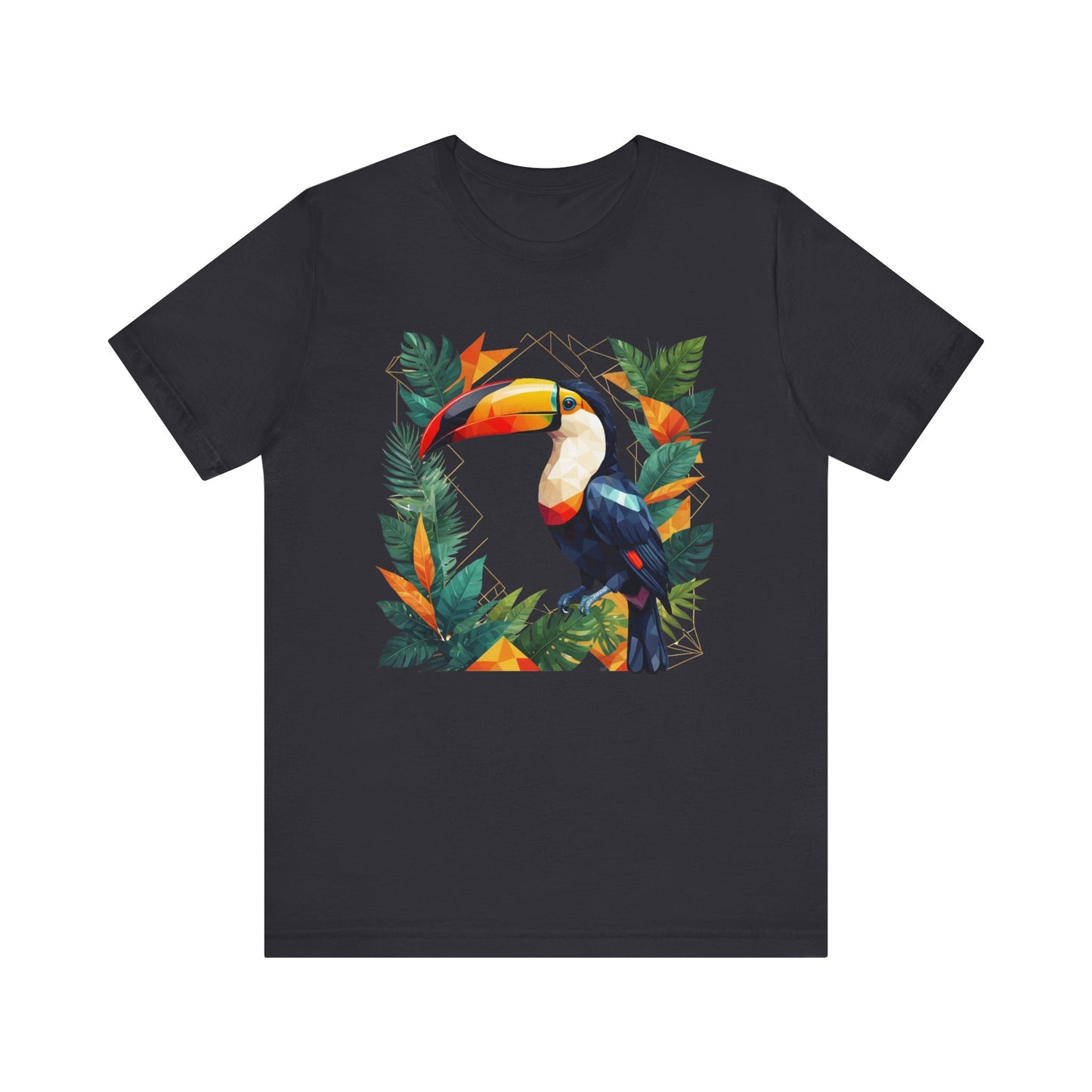 Toucan Treasure - Geometric Animals Series T-Shirt