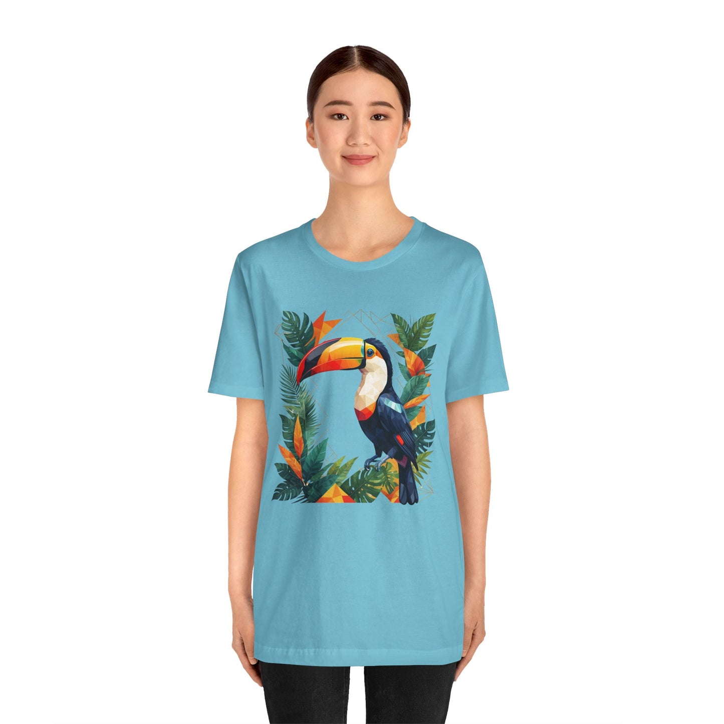 Toucan Treasure - Geometric Animals Series T-Shirt