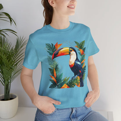 Toucan Treasure - Geometric Animals Series T-Shirt