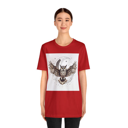 Midnight Sentinel - Geometric Animals Series T-Shirt