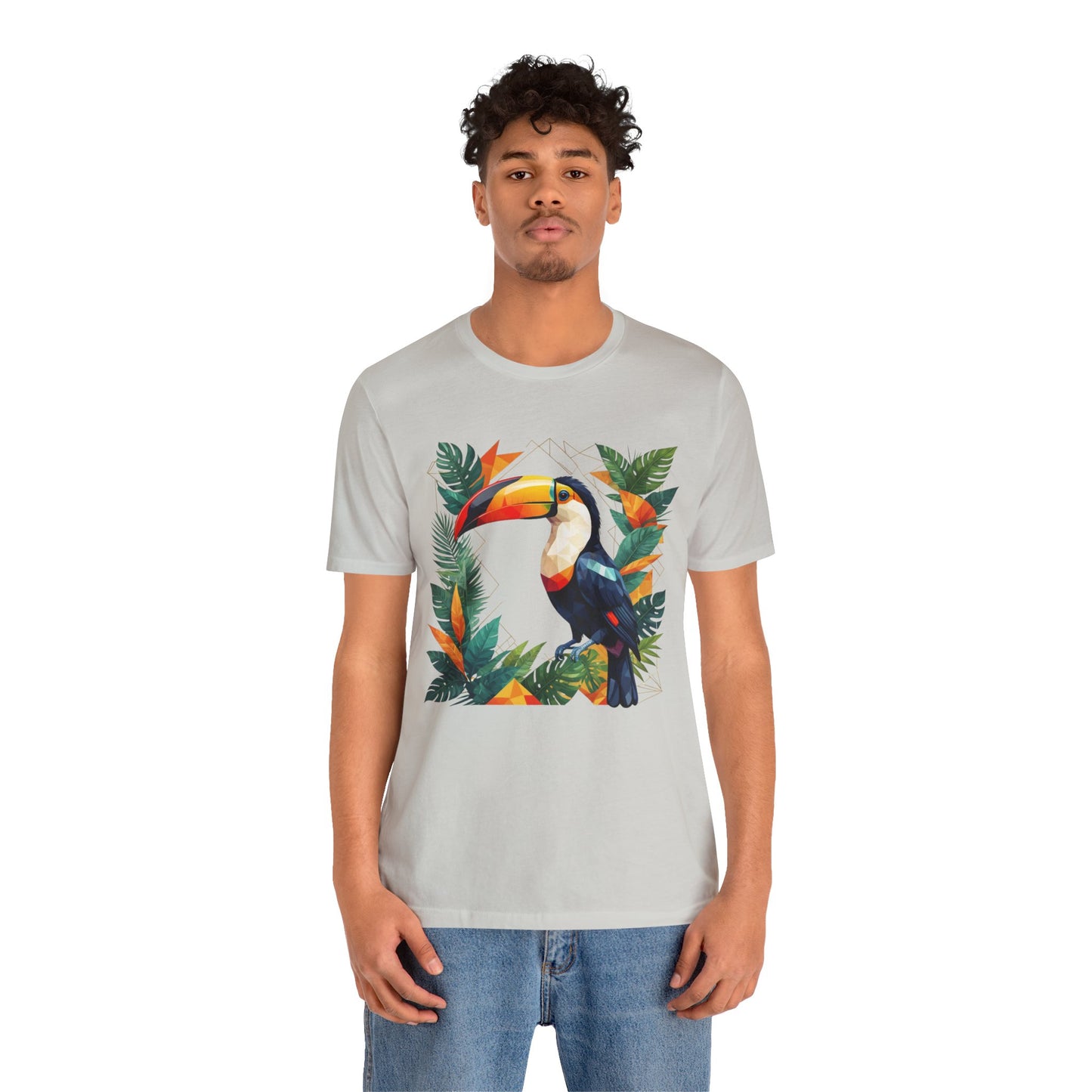 Toucan Treasure - Geometric Animals Series T-Shirt