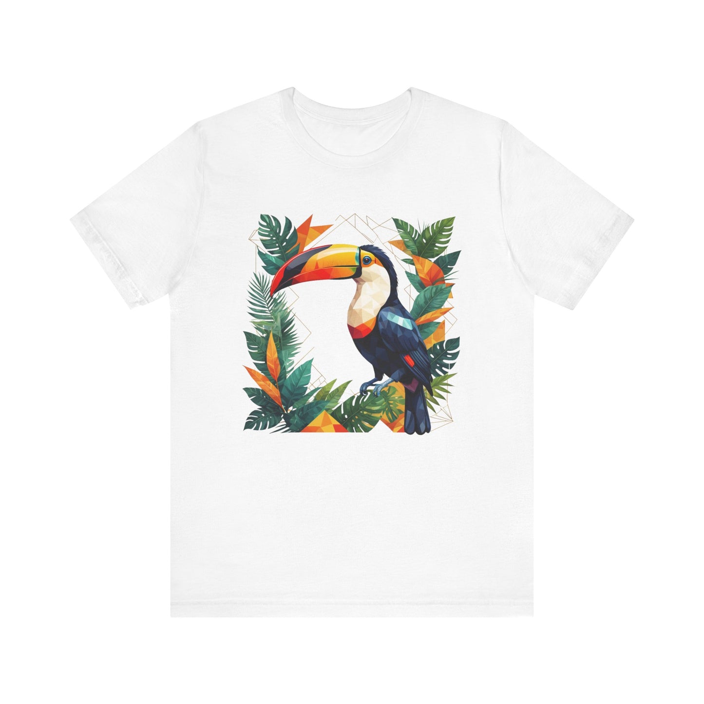 Toucan Treasure - Geometric Animals Series T-Shirt