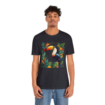 Toucan Treasure - Geometric Animals Series T-Shirt