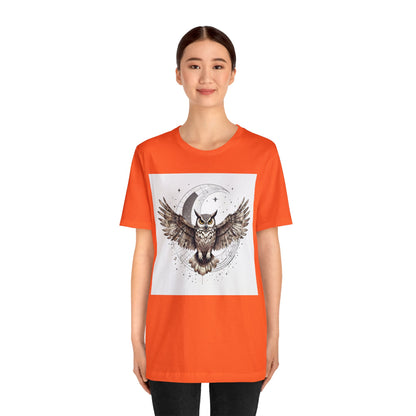 Midnight Sentinel - Geometric Animals Series T-Shirt