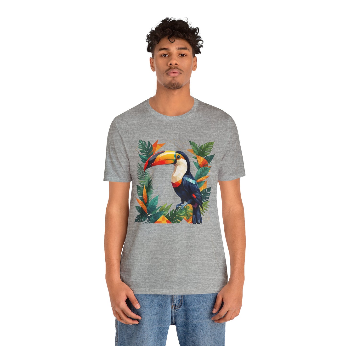 Toucan Treasure - Geometric Animals Series T-Shirt