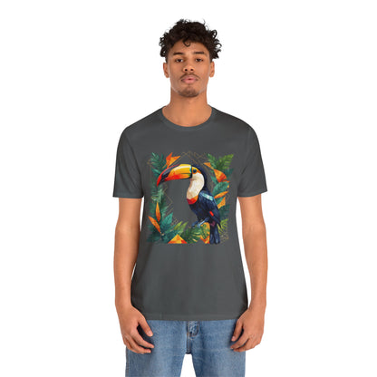 Toucan Treasure - Geometric Animals Series T-Shirt