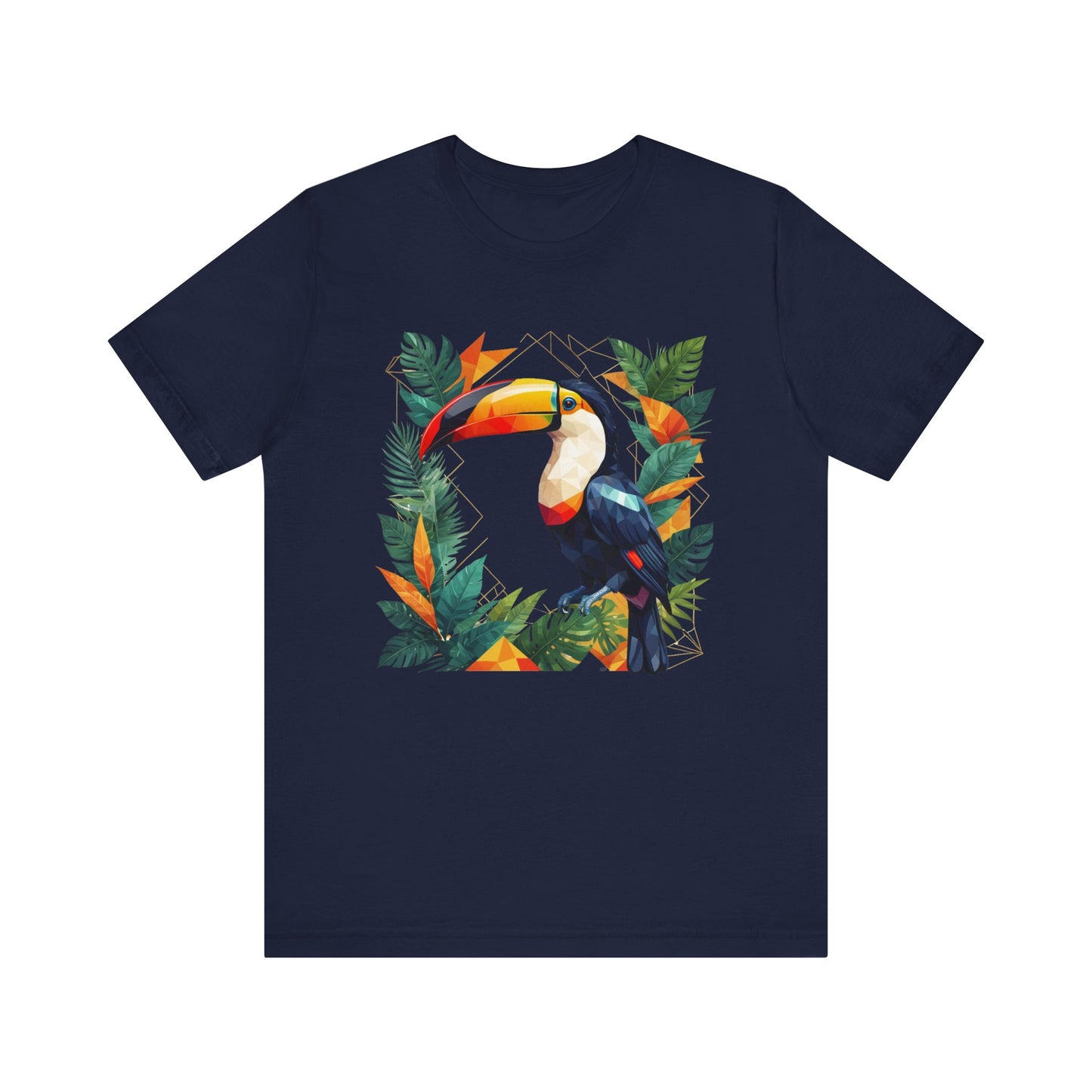 Toucan Treasure - Geometric Animals Series T-Shirt