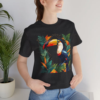 Toucan Treasure - Geometric Animals Series T-Shirt