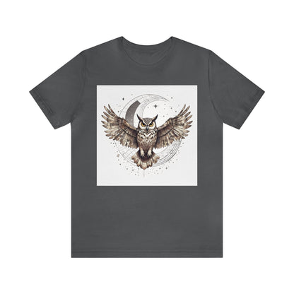 Midnight Sentinel - Geometric Animals Series T-Shirt