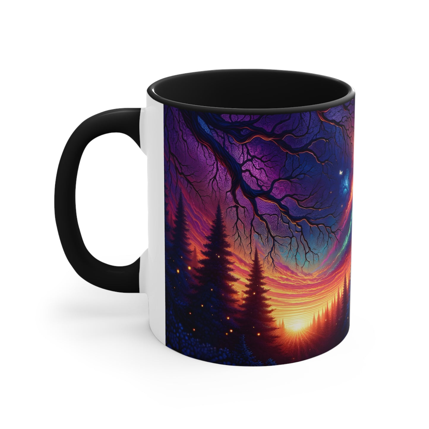 Enchanted Forest Twilight Mug - Accented