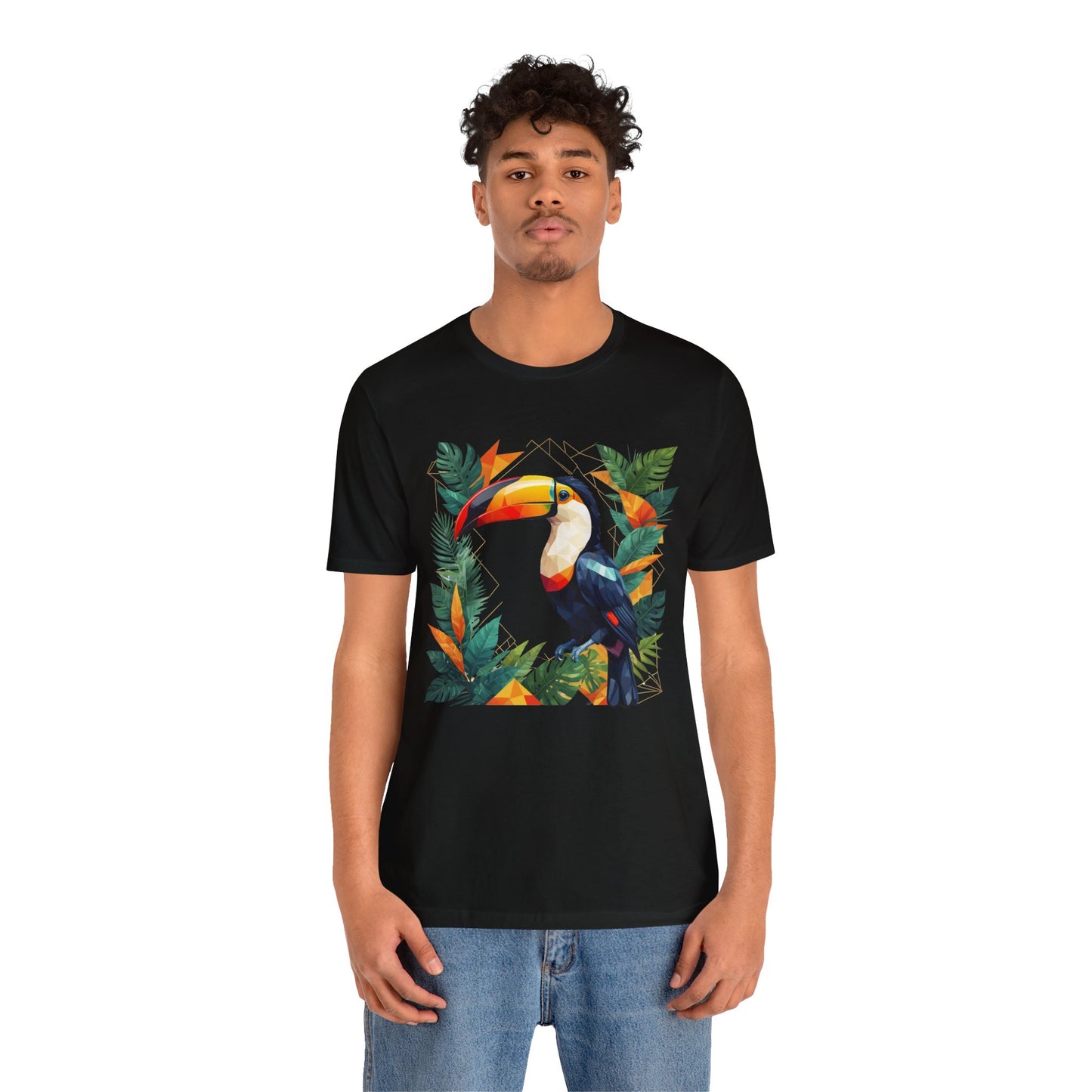 Toucan Treasure - Geometric Animals Series T-Shirt