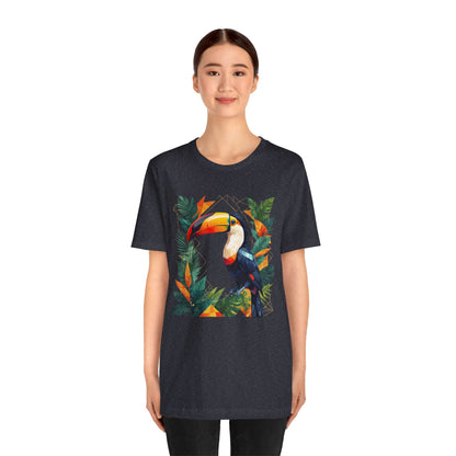 Toucan Treasure - Geometric Animals Series T-Shirt