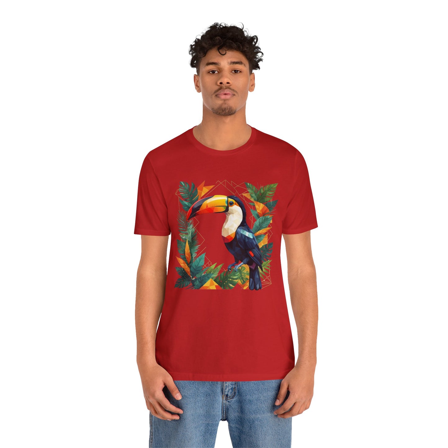 Toucan Treasure - Geometric Animals Series T-Shirt