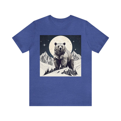 Lunar Bear - Geometric Animals Series T-Shirt