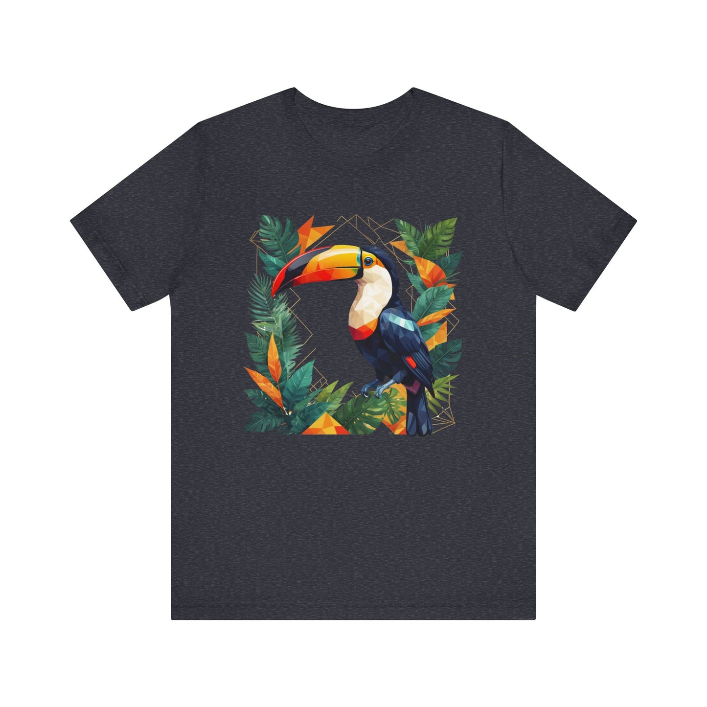 Toucan Treasure - Geometric Animals Series T-Shirt