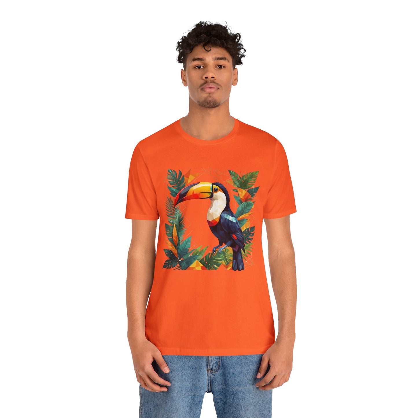 Toucan Treasure - Geometric Animals Series T-Shirt